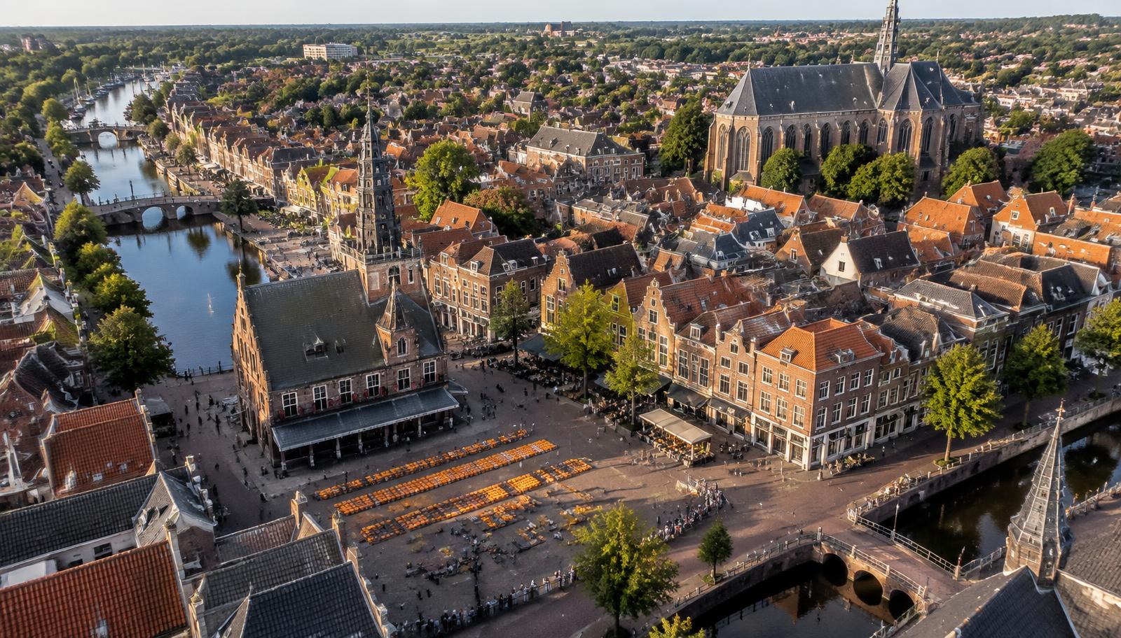 Aerial photograph of Alkmaar
