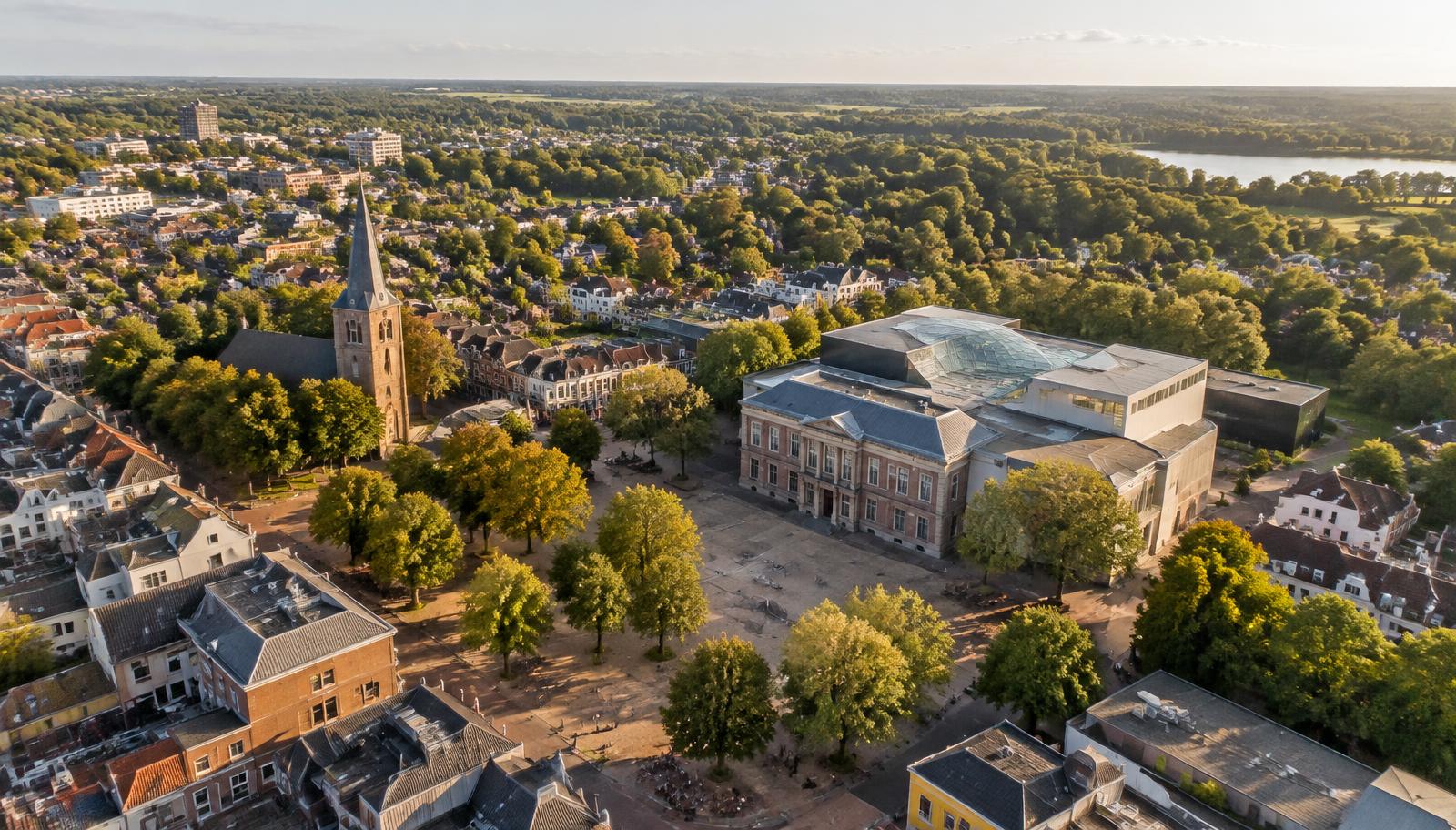 Aerial photograph of Assen