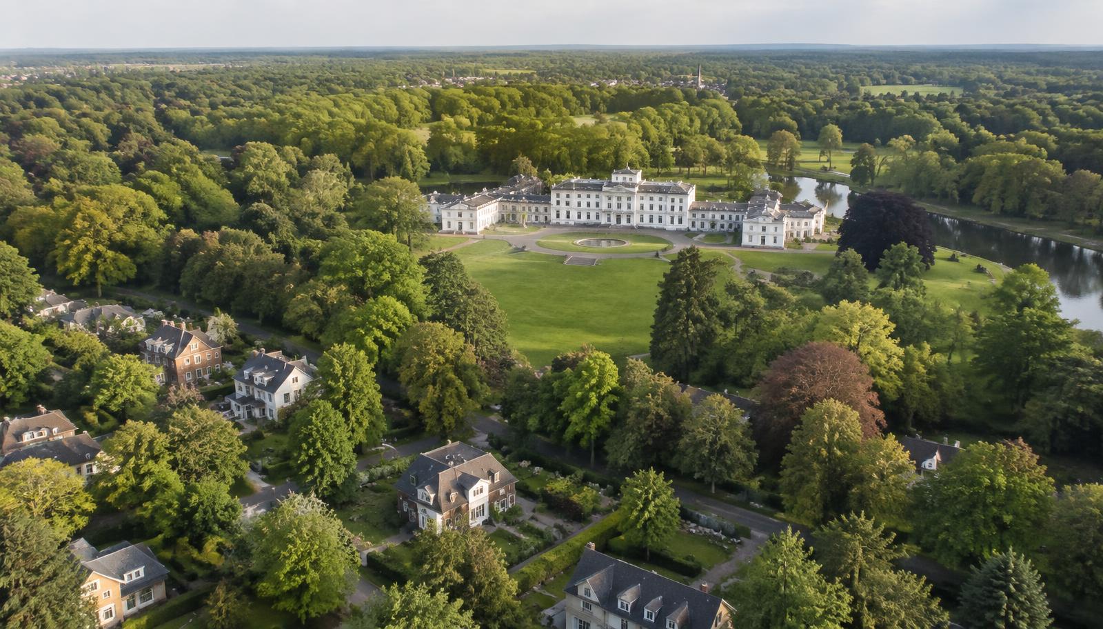 Aerial photograph of Baarn