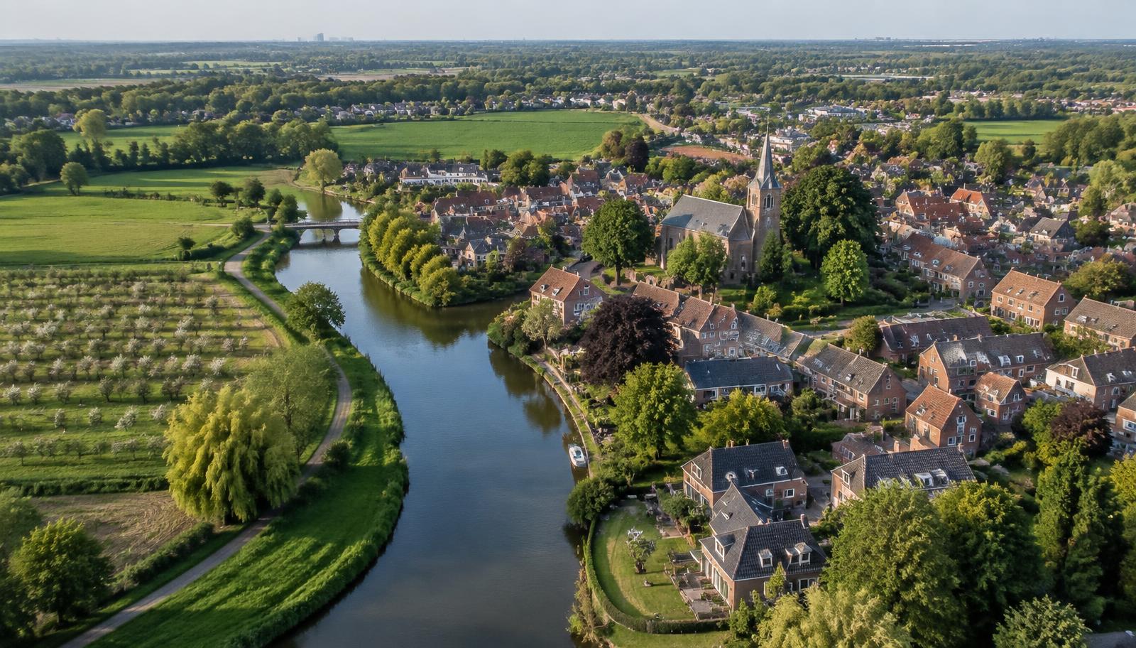 Aerial photograph of Bunnik