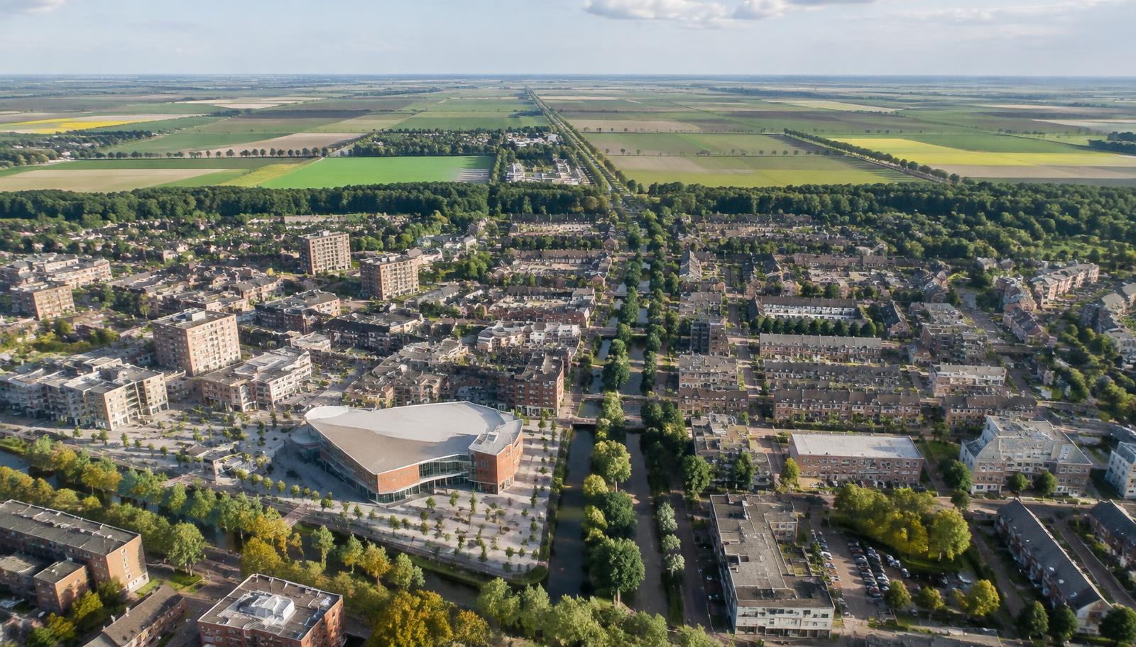 Aerial photograph of Dronten