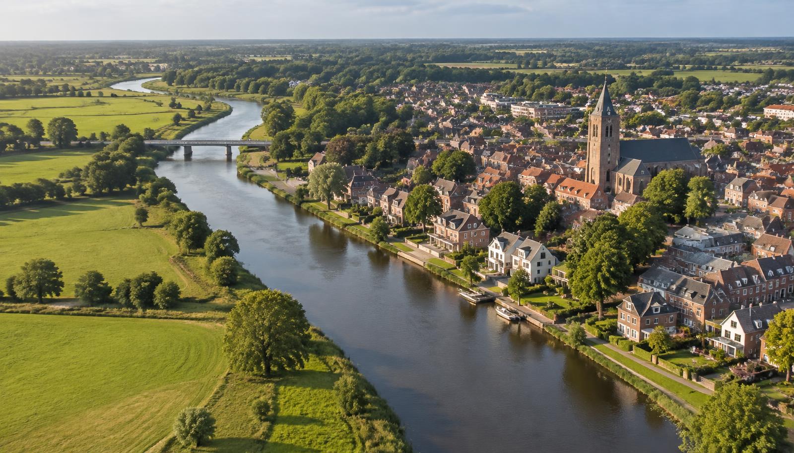 Aerial photograph of Hardenberg