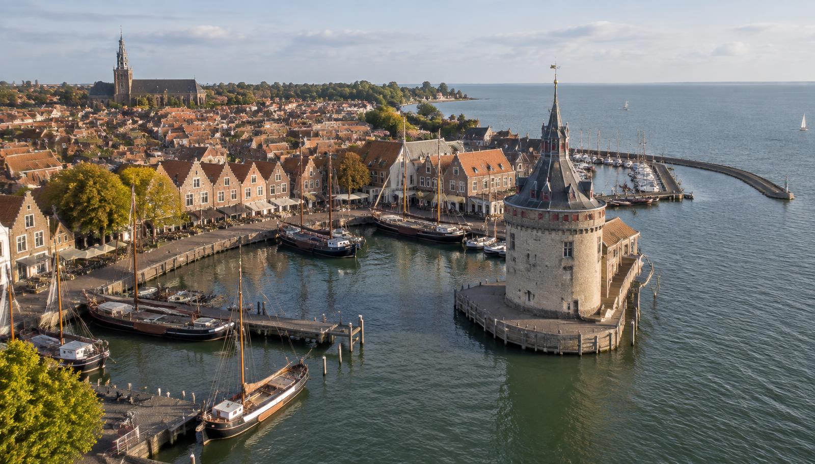 Aerial photograph of Hoorn