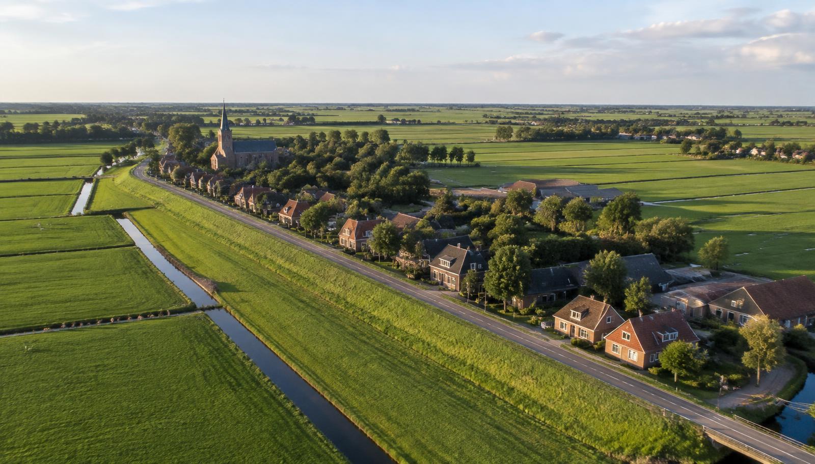 Aerial photograph of Koggenland