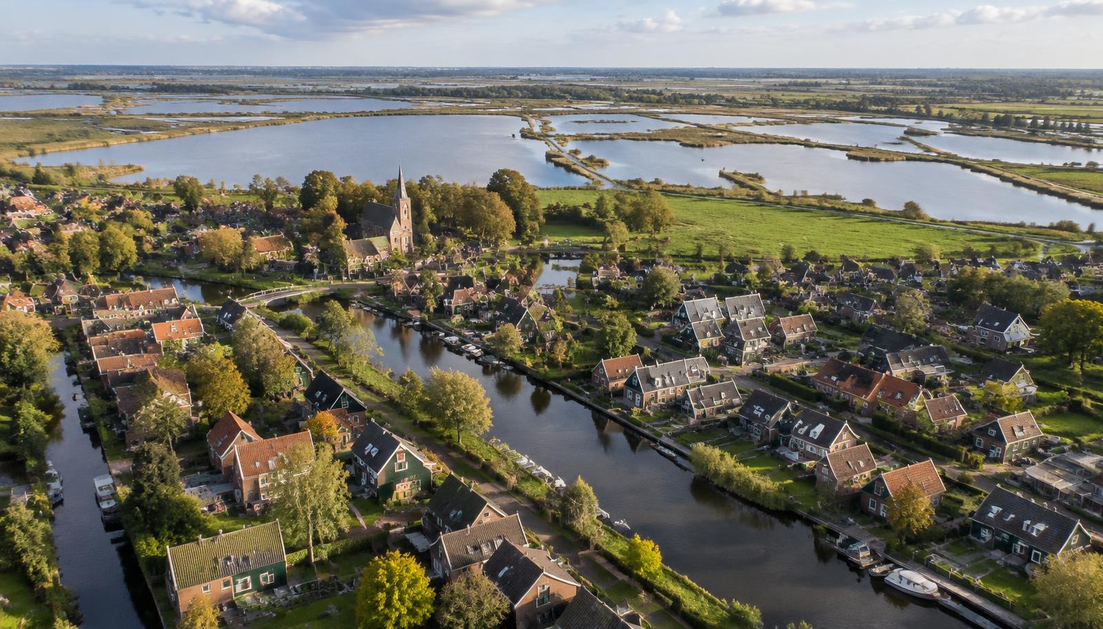 Aerial photograph of Landsmeer
