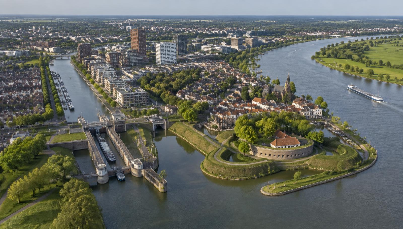 Aerial photograph of Nieuwegein