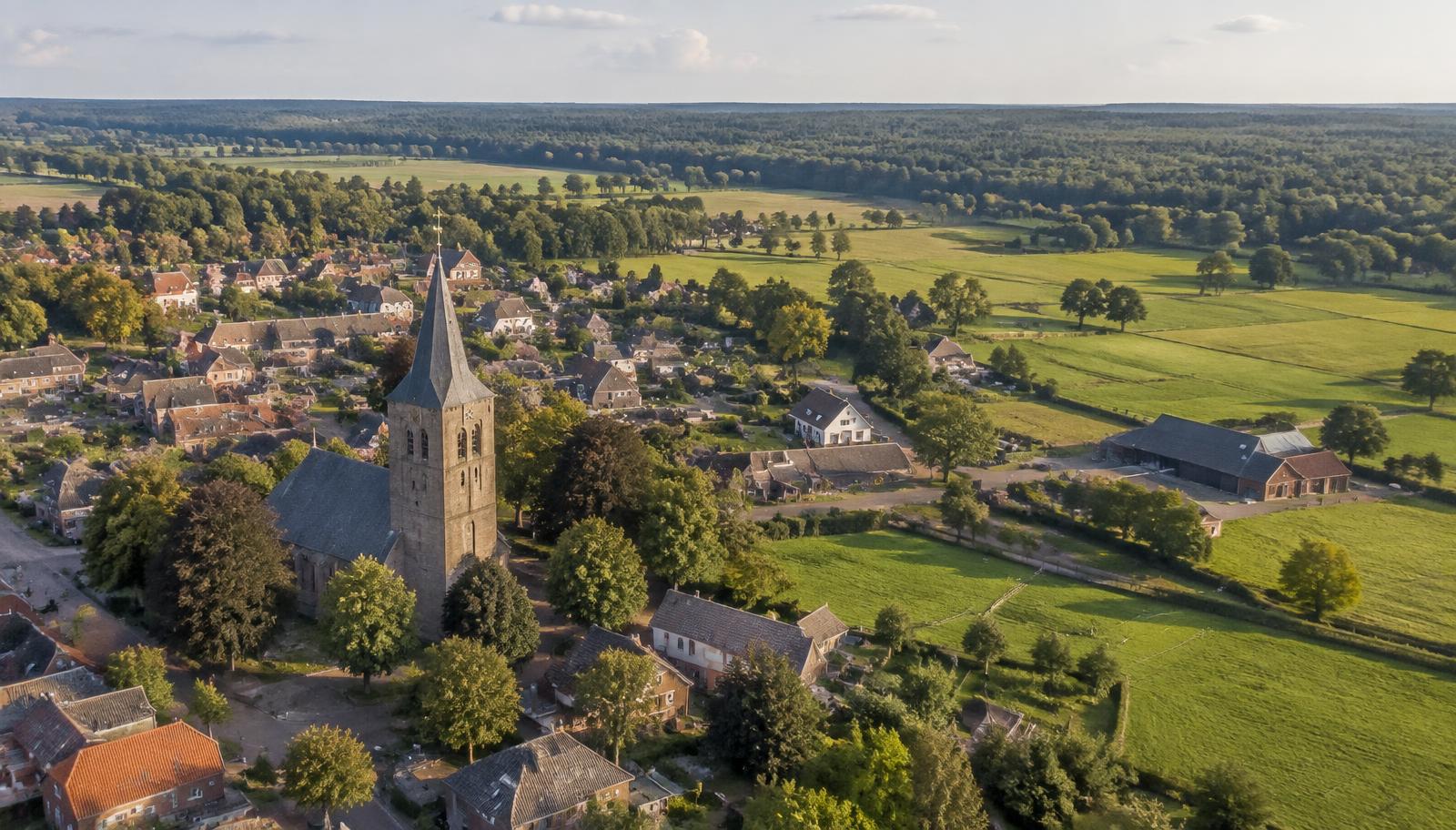 Aerial photograph of Oldebroek