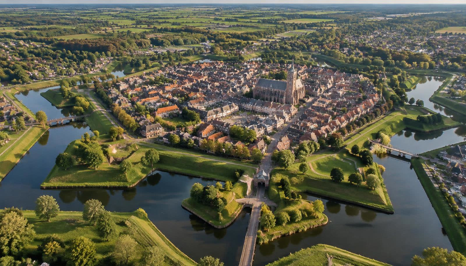 Luchtfoto van Oost Gelre