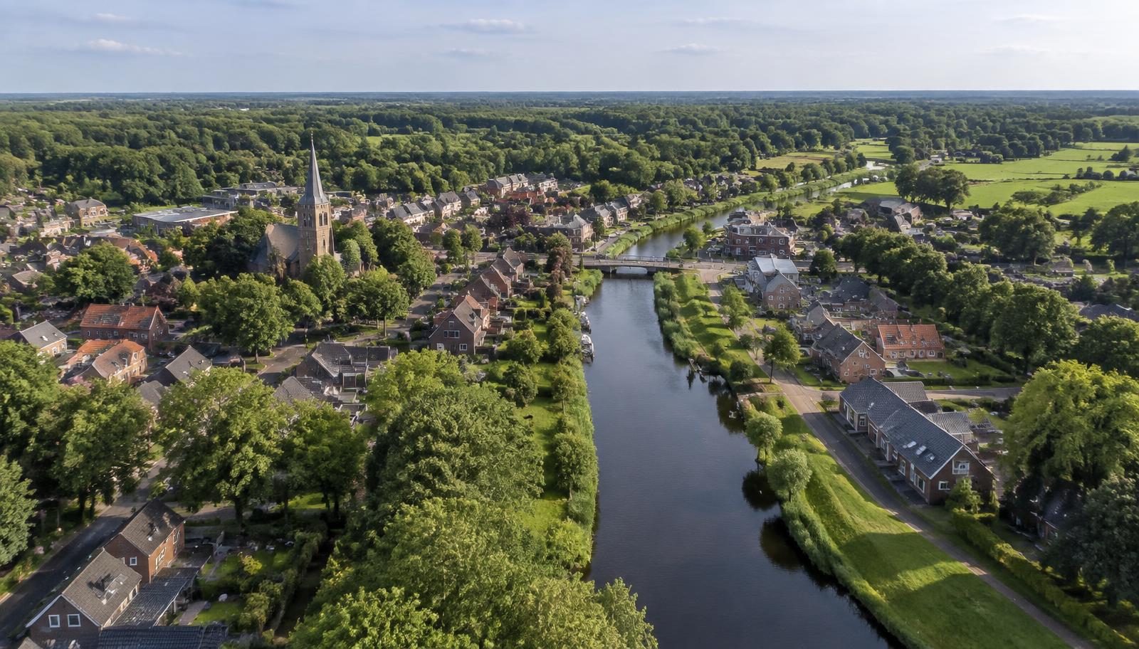 Aerial photograph of Ooststellingwerf