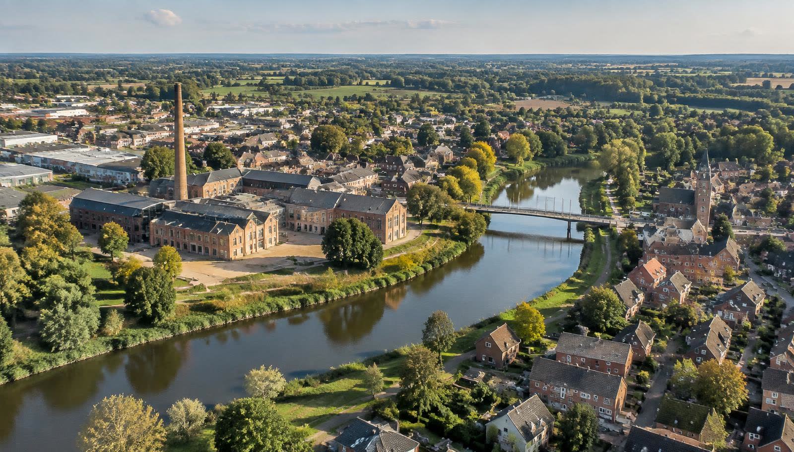 Luchtfoto van Oude IJsselstreek
