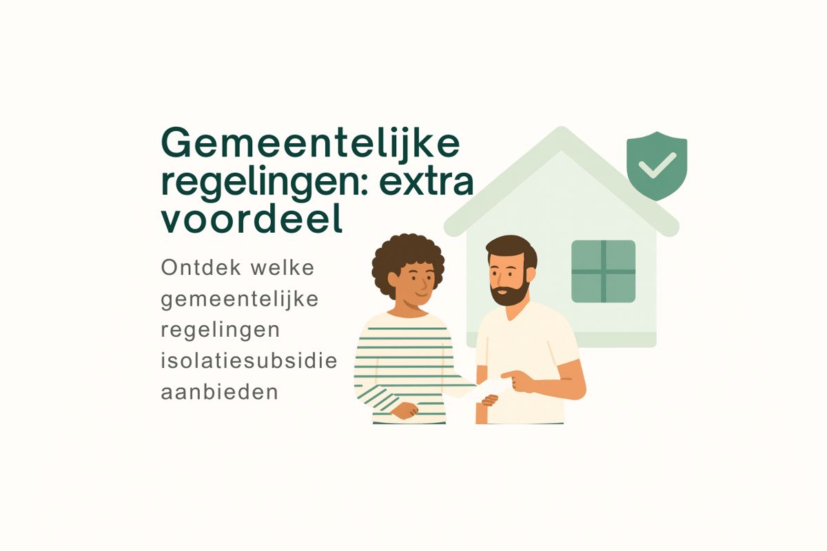 Municipal insulation subsidy: extra savings