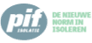 PIR isolatie logo met slogan ‘De nieuwe norm in isoleren’